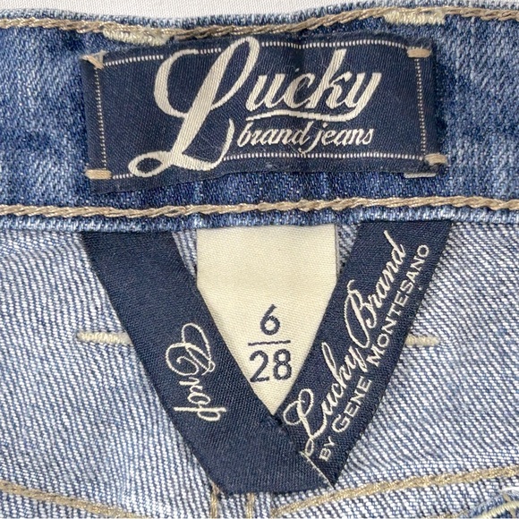 Lucky Brand Summer Sweet N Low Crop Jeans Size 6/28 Women's - Picture 9 of 13